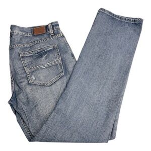 Red Camel Men’s Distressed Blue Jeans 34 x 34